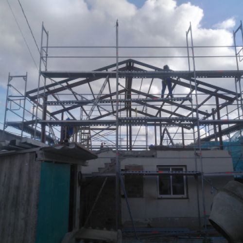 Ensamblado de estructura metálica